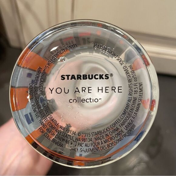 STARBUCKS "You are here" Chicago water bottle - Picture 8 of 11